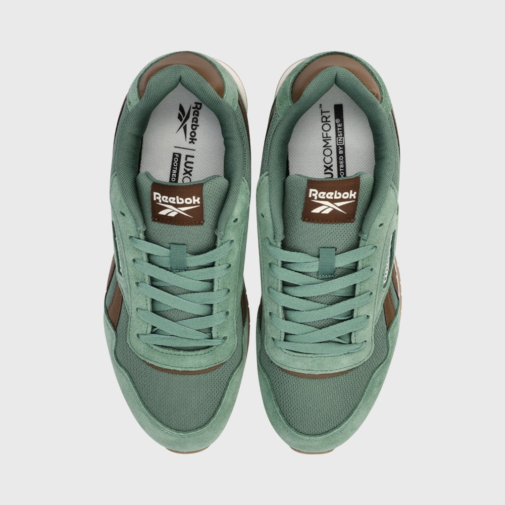Reebok Mens Glide Sneakers Green