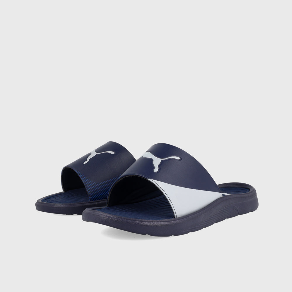 Puma Mens Blaze Mule Slides Blue
