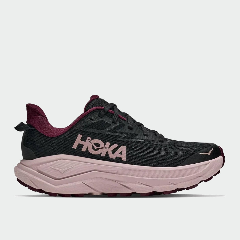 Hoka Womens Challenger 8 Trail Running Shoes Black