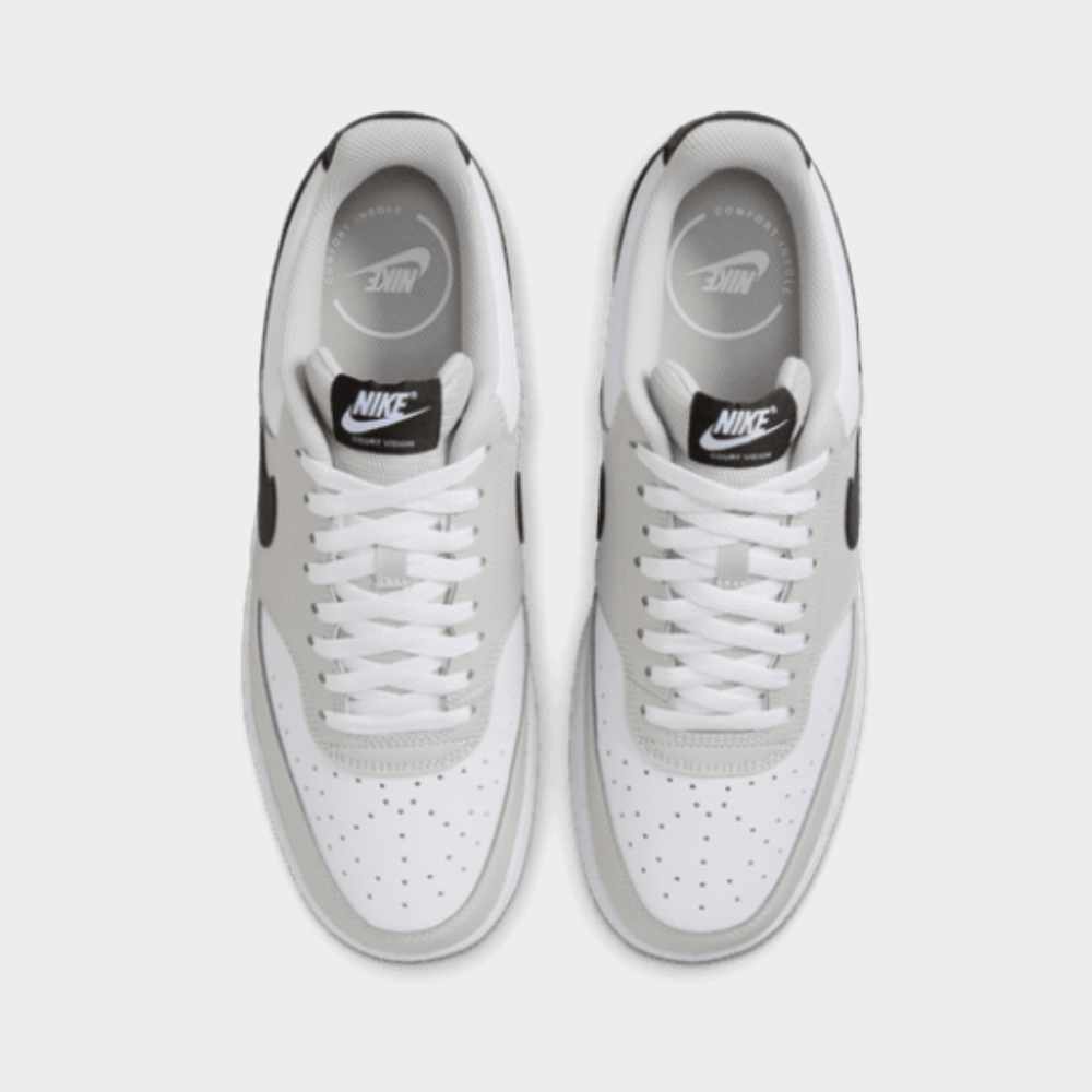 Nike Mens Court Vision Low Sneakers White