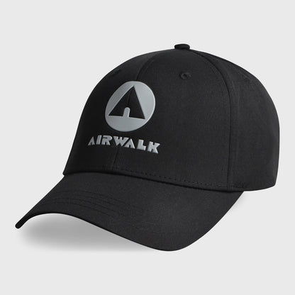 Airwalk Bold Logo Peak Cap Black