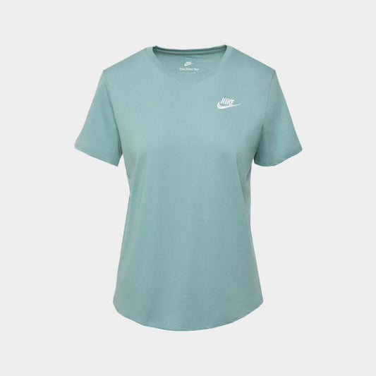 Nike Womens Sportswear Club Essentials Tee Green