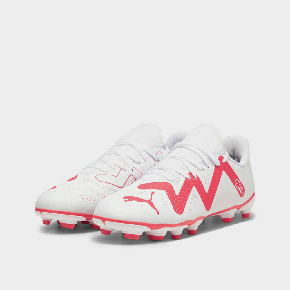 Puma Youth Future Play Fg/ag Football Boots White