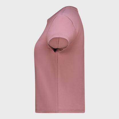 Umbro Womens Ideal Fitted Tee Pink