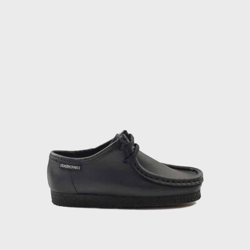 Grasshopper Kids Softee Moccasins Black