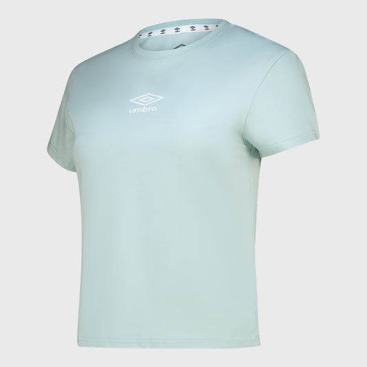 Umbro Womens Ideal Fitted Tee Green