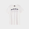 Code Mens Curved HD Split Graphic Tee White