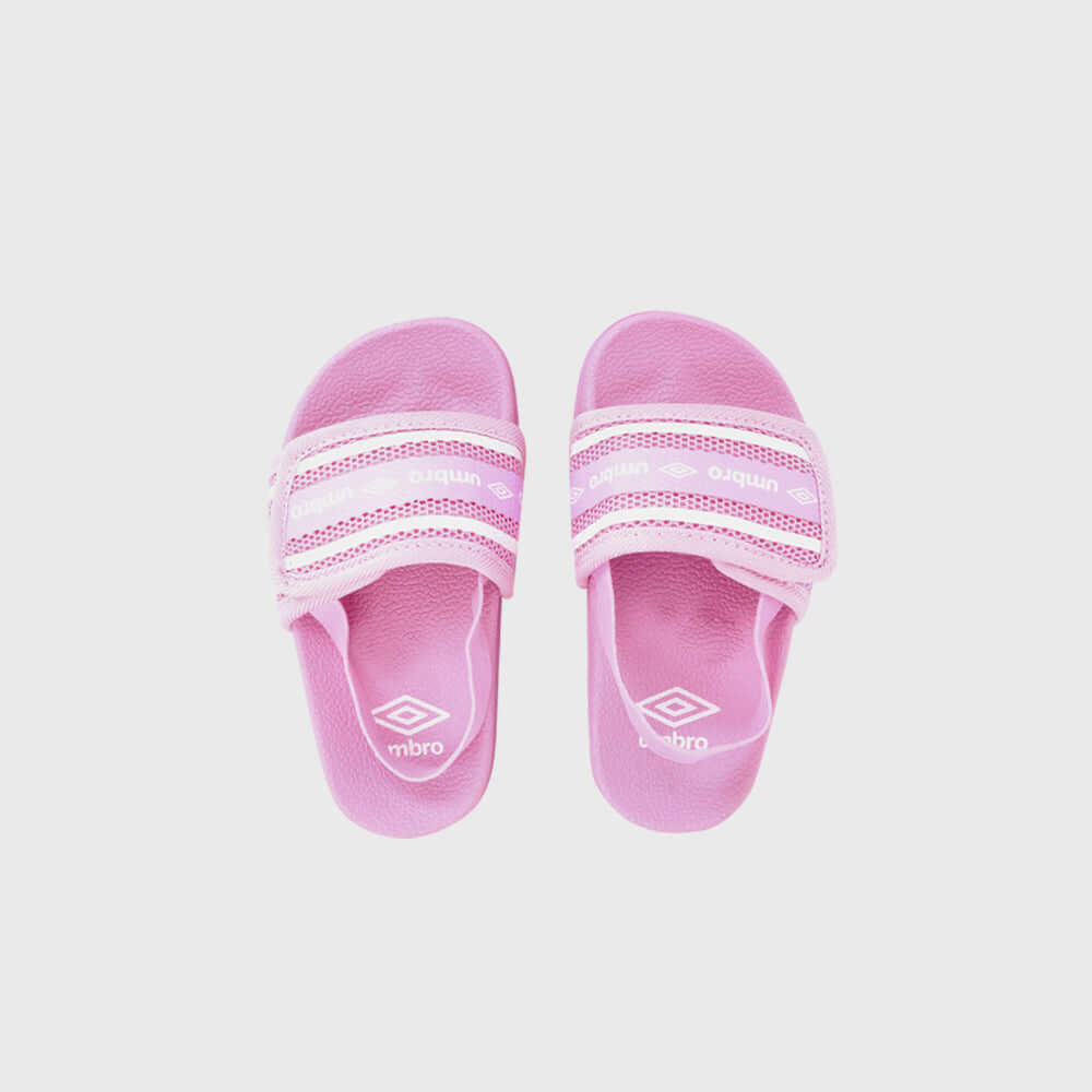 Umbro Girls Tech Slides Pink