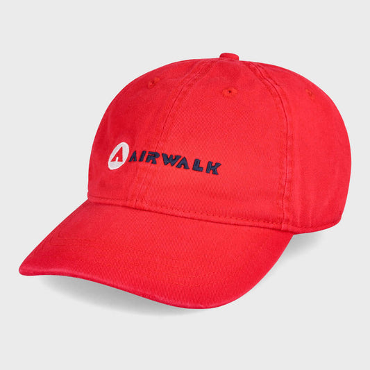 Airwalk Unisex Linear Dad Cap Red