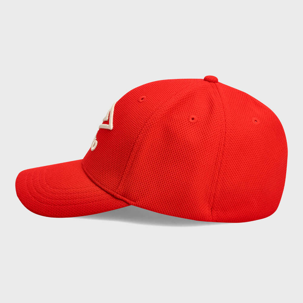Umbro Fitted Peak Cap Red
