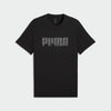 Puma Mens ESS Logo Lab Story 2 Tee Black