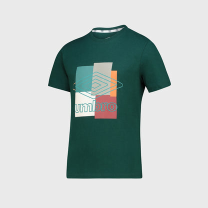 Umbro Mens Alex Tee Green