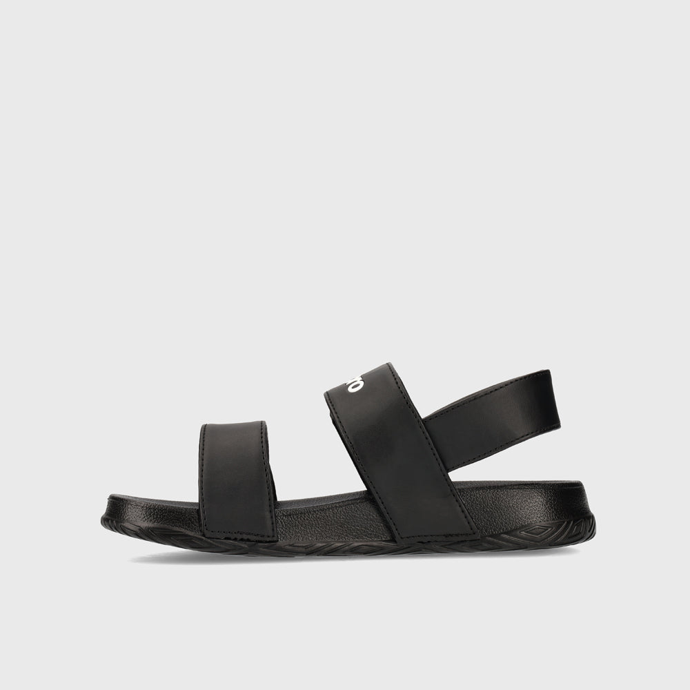 Umbro Womens Embossed Strap Sandals Black