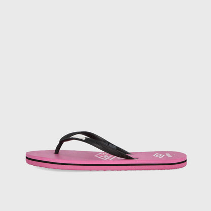 Umbro Womens Triple Stack Thong Sandals Pink