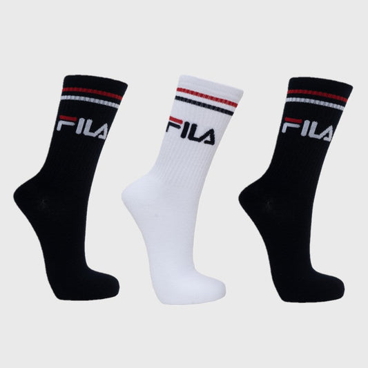 FILA 3 Pack Crew Stallone Socks