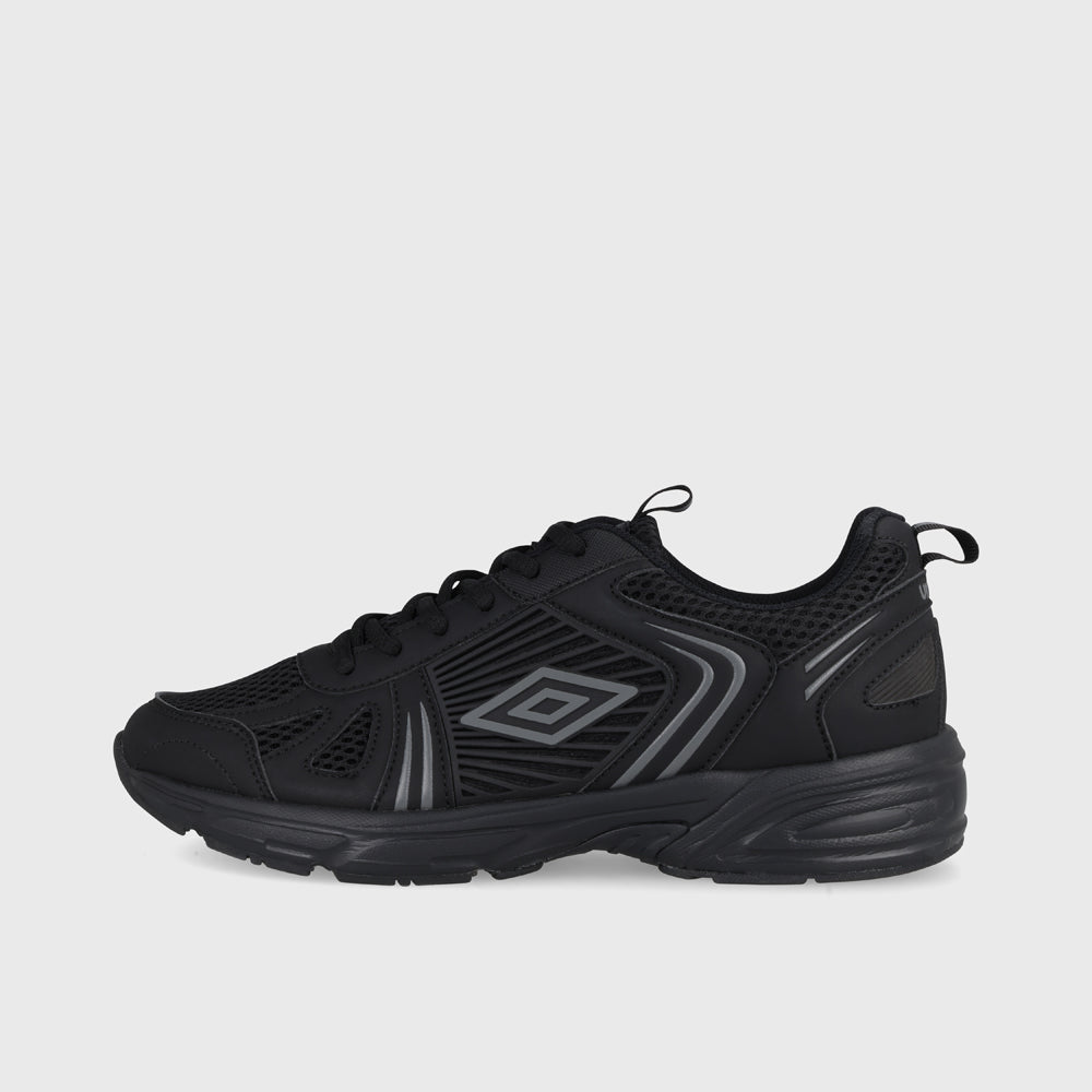 Umbro Mens Q Runner Sneakers Black
