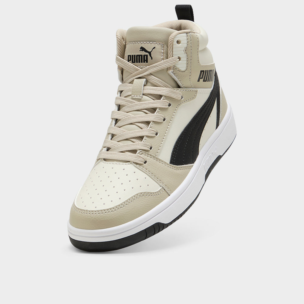 Puma Youth Rebound V6 Mid Sneakers Brown