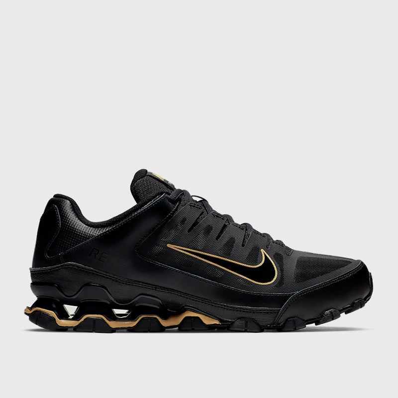 Nike Mens Reax 8 Tr Workout Sneaker Black/Gold _ 168501 _ Black