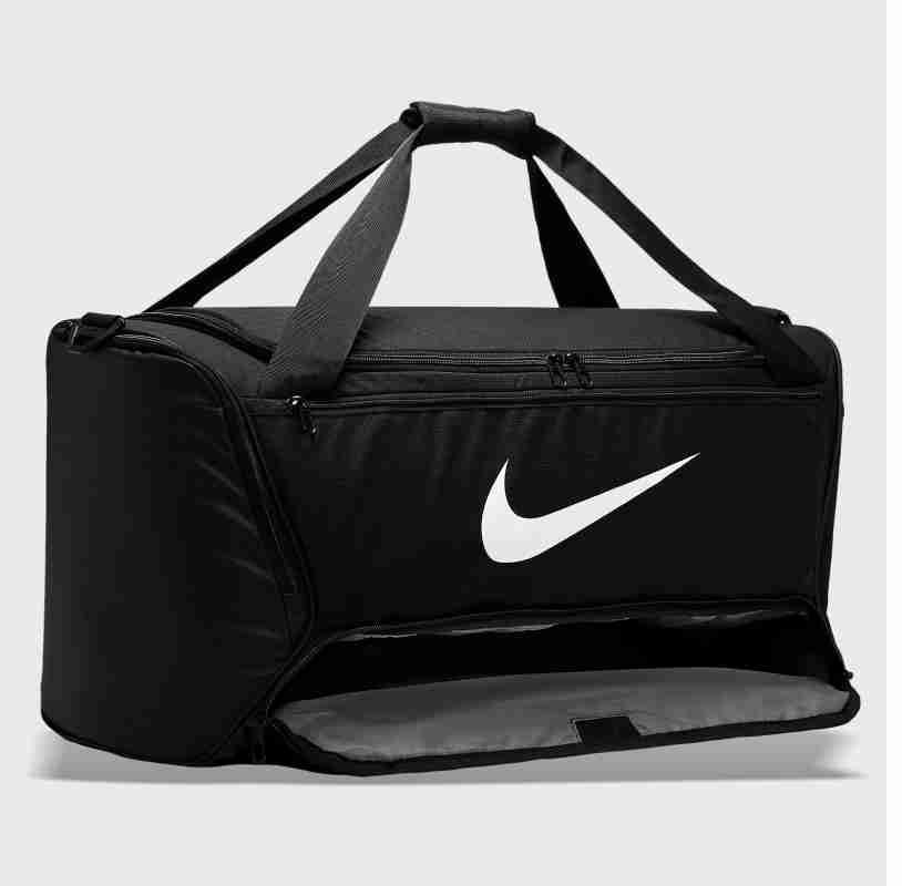 Black nike sports bag best sale