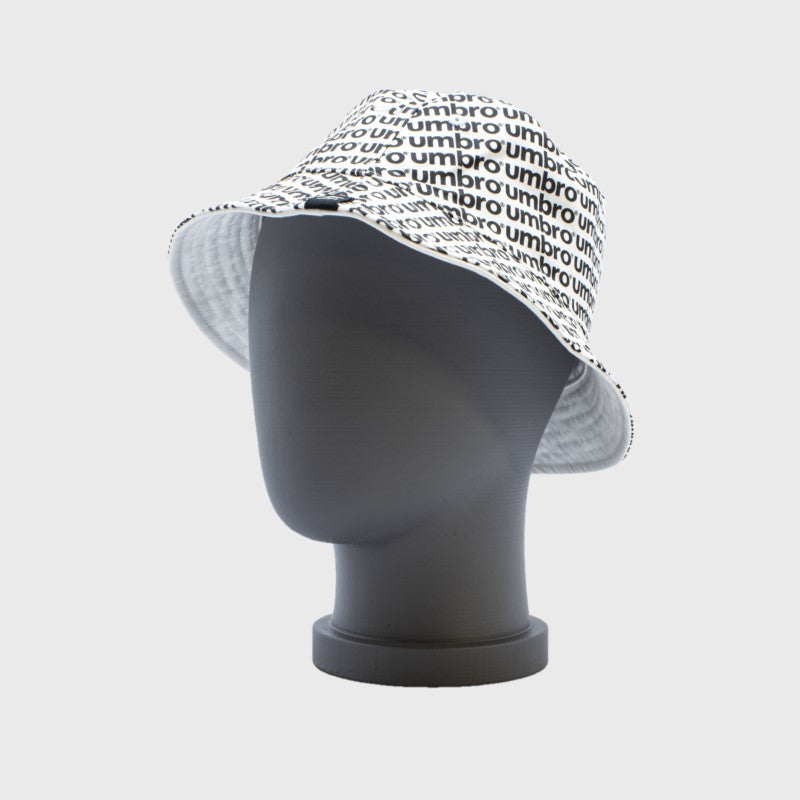 Diamond Reversible Bucket Hat 169216 White Umbro