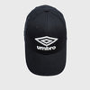 Umbro Mens Embroidery Diamond Peak Cap Black