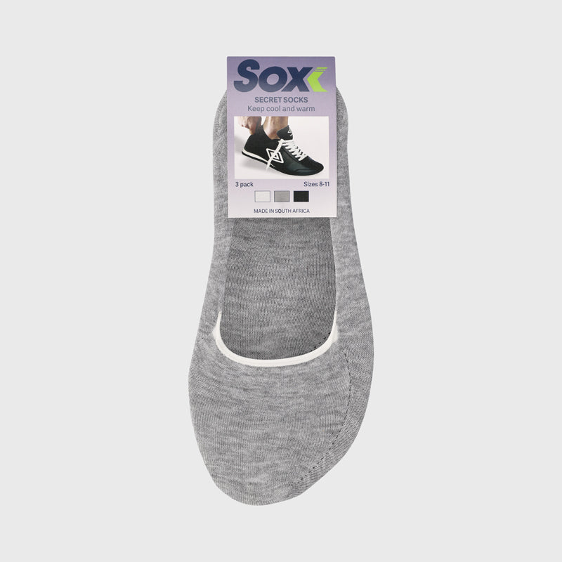 Sox 3pk Invisble Sock 8-11 _ 169303 _ Multi
