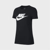Nike Womens NSW Essential Icon Futura Tee Black