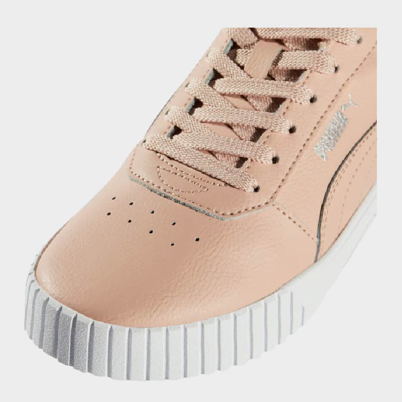 Puma Womens Carina Sneaker Pink White 172080 Pink Tekkie Town