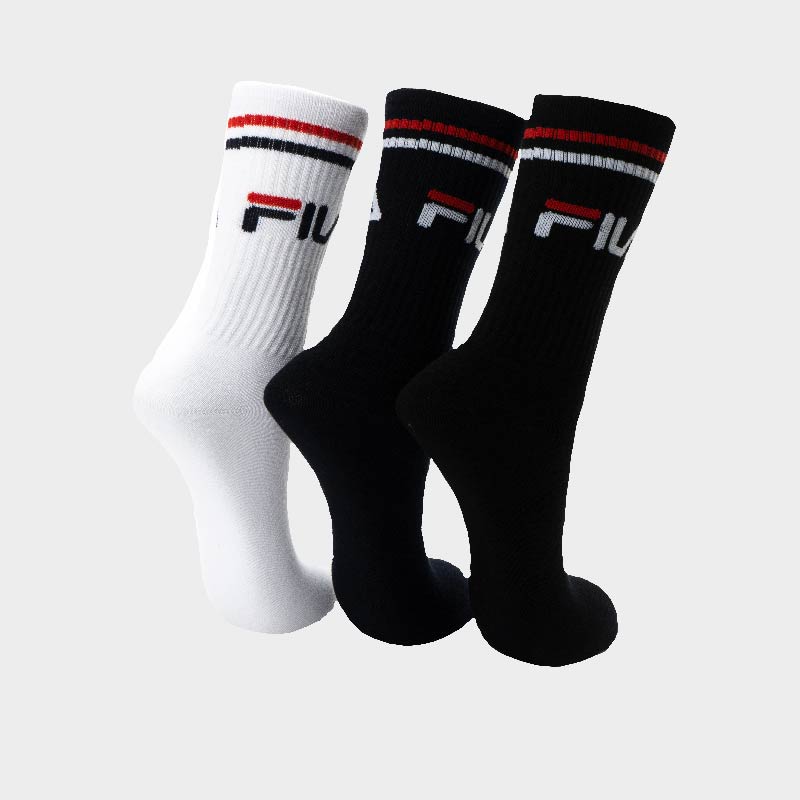 Fila Unisex 3pk Stallone Tube Sock Multi 172290 Multi Tekkie Town