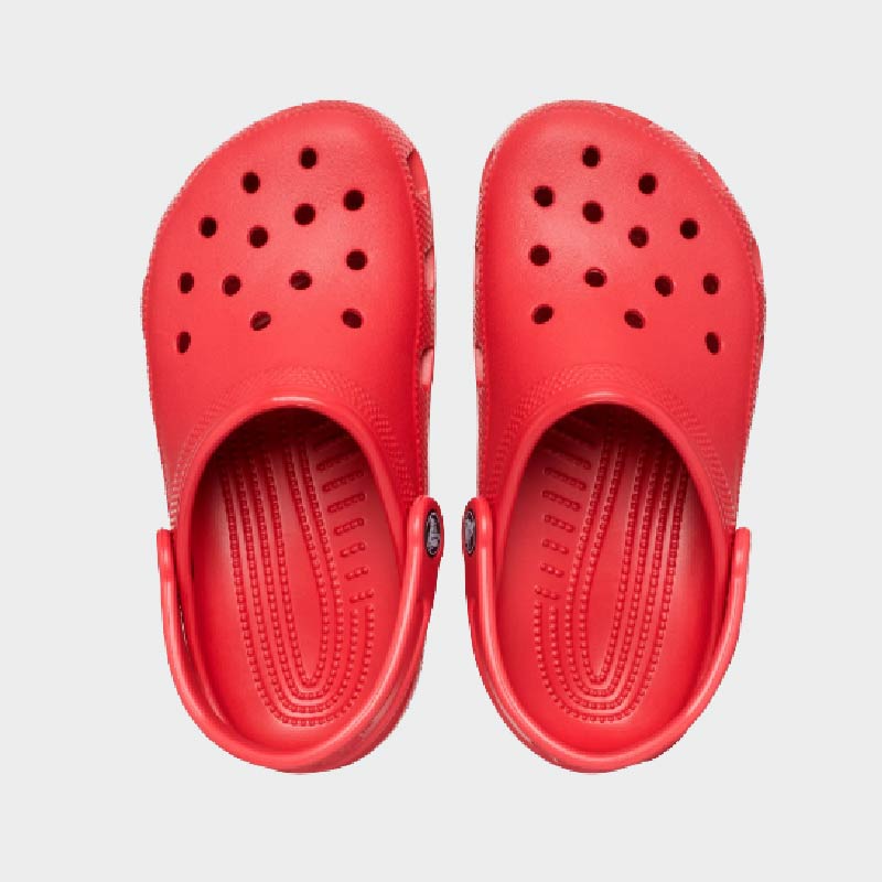 Crocs Kids' Classic Clogs Red.