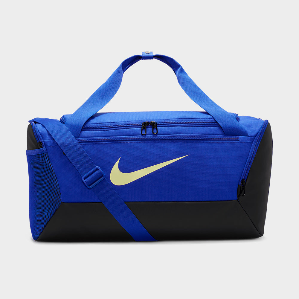 Nike Unisex Training Duffel Bag (small) Blue/Black _ 172811 _ Blue