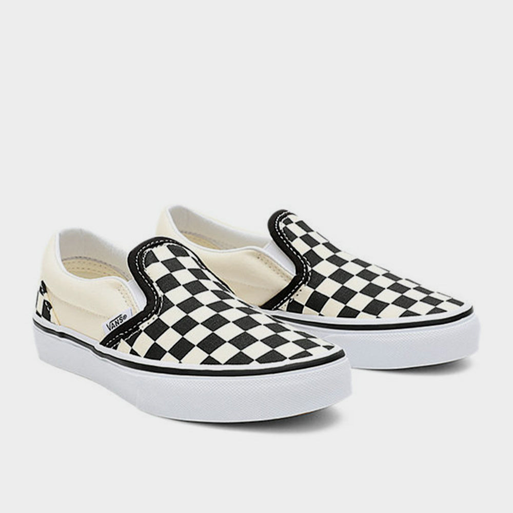 Boys black slip on vans best sale