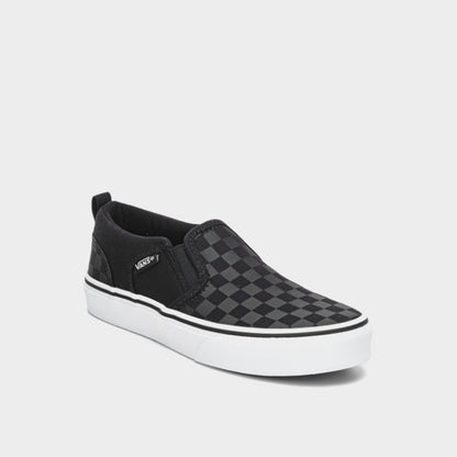 VANS KIDS Asher Checker sneakers GREY