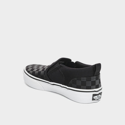 VANS KIDS Asher Checker sneakers GREY