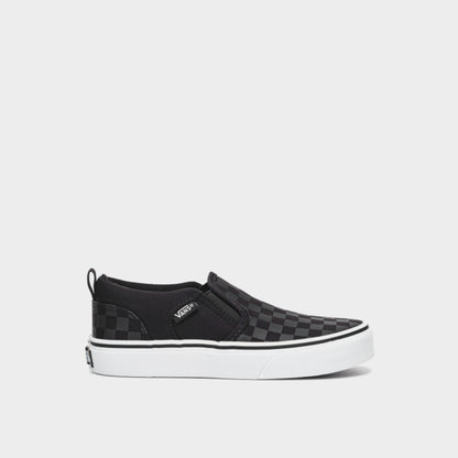 VANS KIDS Asher Checker sneakers GREY