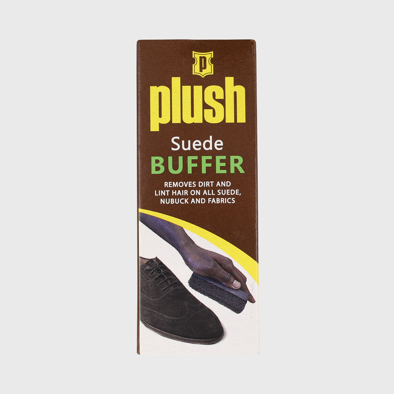 Plush Unisex Suede Buffer Black _ 164404 _ Black